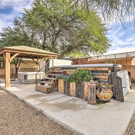 Pet-Friendly Tucson Casita Shared Hot Tub And Porch Villa Exterior photo