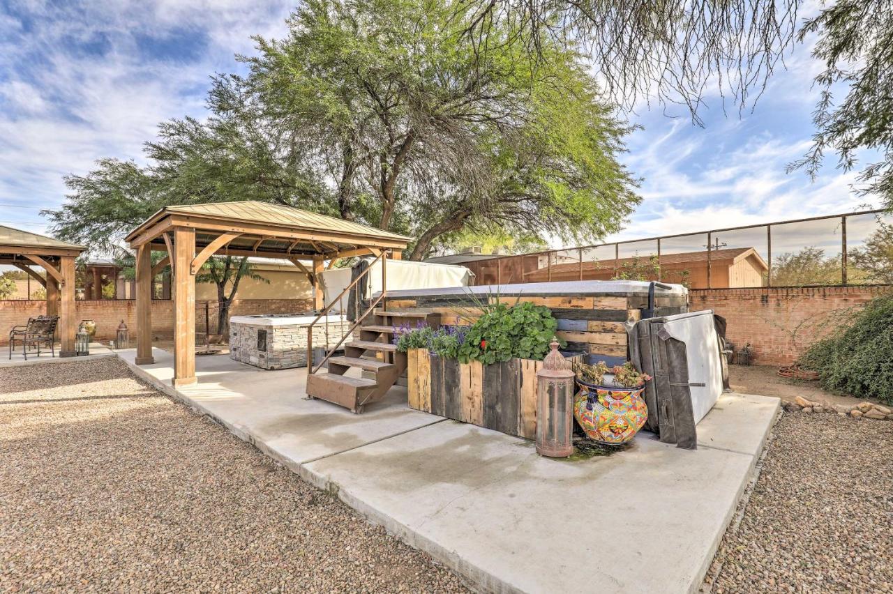 Pet-Friendly Tucson Casita Shared Hot Tub And Porch Villa Exterior photo
