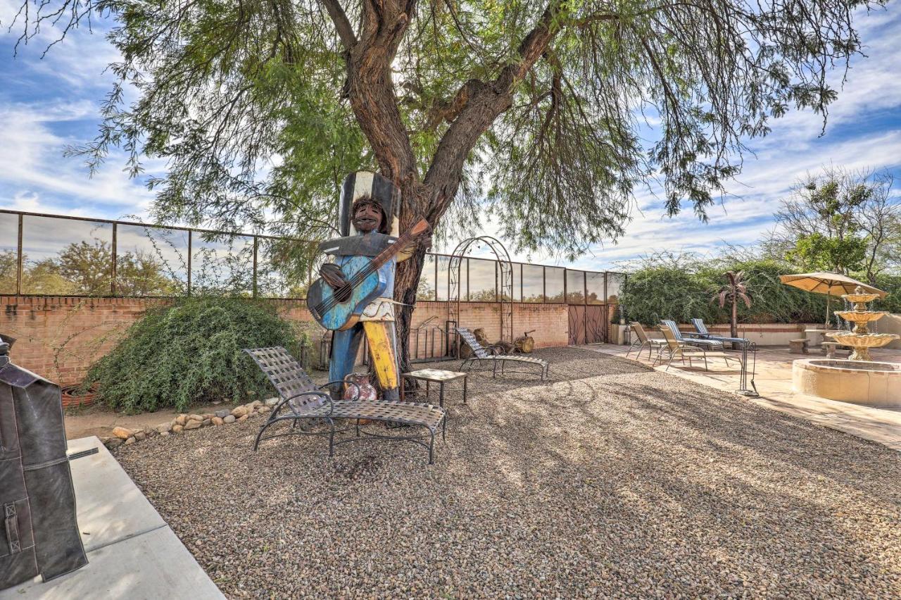 Pet-Friendly Tucson Casita Shared Hot Tub And Porch Villa Exterior photo