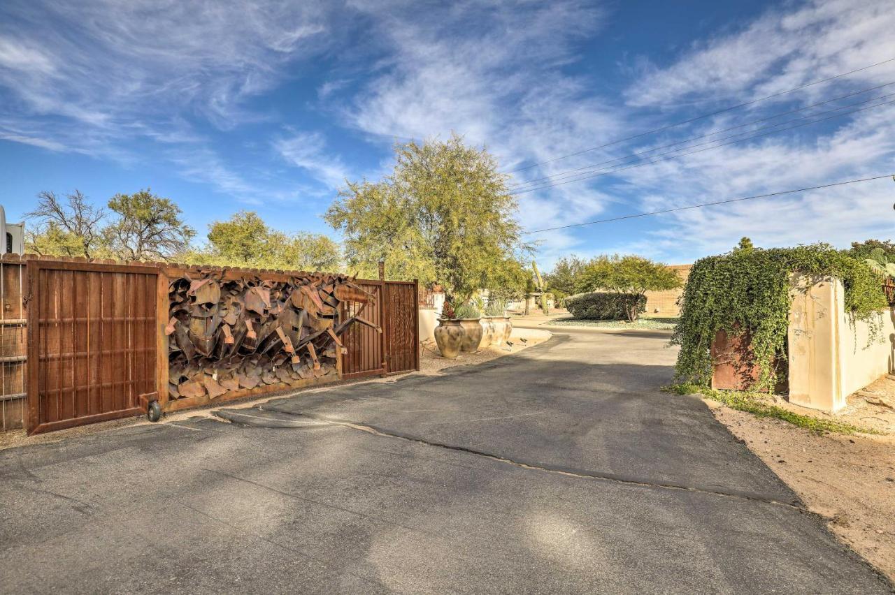 Pet-Friendly Tucson Casita Shared Hot Tub And Porch Villa Exterior photo