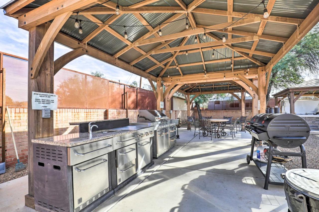 Pet-Friendly Tucson Casita Shared Hot Tub And Porch Villa Exterior photo
